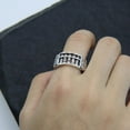 thumbnail image 2 of XISAOK Vintage Abacus Good Fortune Ring Fashion Adjustable Rings for Men Women Lady, 2 of 9