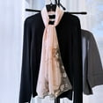 thumbnail image 3 of Wrapables Lightweight Vibrant Spring Chiffon Scarf, Cherry Blossoms, 3 of 6