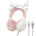 thumbnail image 2 of Hwkond Headphones Wireless Bluetooth Headset Wired Headset Students Children Study Back Music Gaming Headset Boys Girls Gift Fashionable on Clearance, 2 of 8
