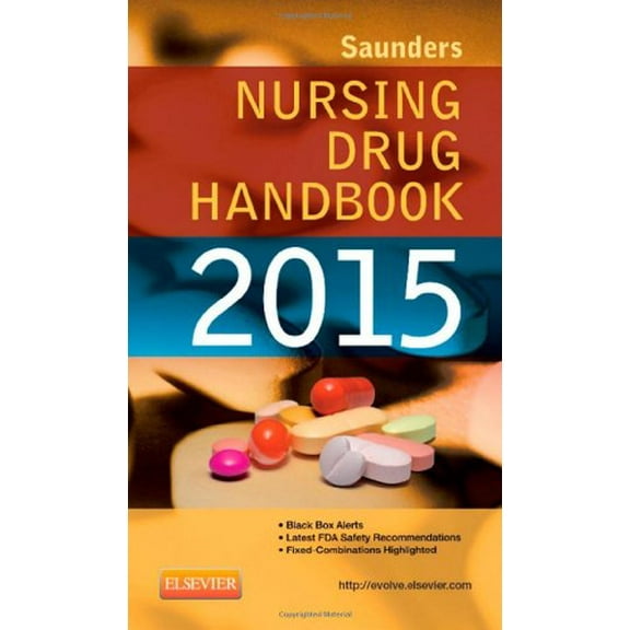 Pre-Owned Saunders Nursing Drug Handbook 2015