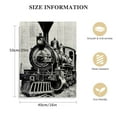 thumbnail image 2 of Nawypu Vintage Steam Train Locomotive Transport Railroad Railway Trip Dictionary Art Canvas Wall Art Prints Artwork Signs Framed for Home Bedroom Living Room Office Decor,Train Lovers Gift, 2 of 5