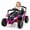 Rose, variant on ELLEGNT 12V Kids Ride On UTV with Remote Control, 3 Speeds, LED Lights, Rose