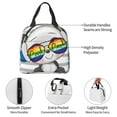 thumbnail image 4 of Pofeuu Panda with Sun glasses Print Lunch Bag Lunch Box Large Capacity Insulated Lunch Bag for Adult, Leakproof Reusable Lunch Tote Bags for Work, 4 of 8