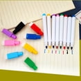 thumbnail image 3 of Fine Tip Marker Pen with Cap and Eraser for Whiteboards and Drawing Colorful, 3 of 4