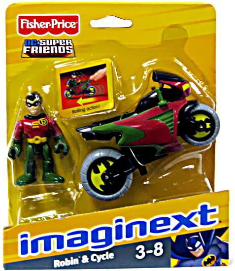 2X Imaginext DC Super Friends Batcave Robin & Robin Variant Action Figures Toys 