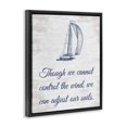 thumbnail image 4 of Stupell Industries Adjust Our Sails Transportation Painting Black Floater Framed Canvas Art Print Wall Art, 17 x 21, 4 of 10