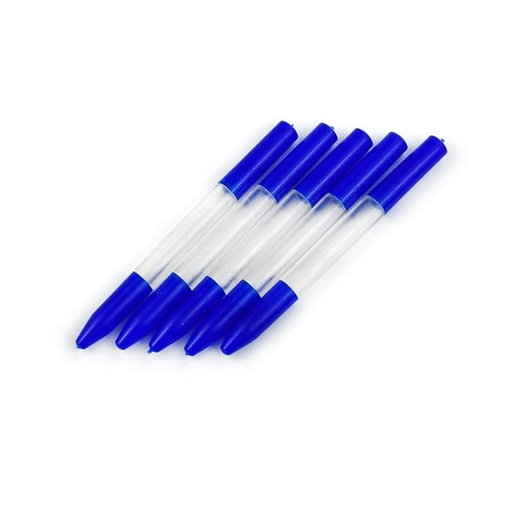 5Pcs Professional Watch Oiler Pen Set for Precision Oil Application and Repair Durable Plastic Blue