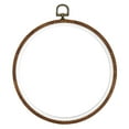 thumbnail image 1 of Bastidor de aros de bambú perfecl Aro de bordado de madera 21.8cm, 1 of 8