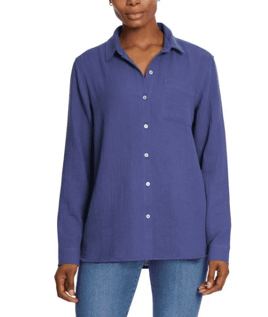 Chemise femme manches longues JESSICA K549 - Cobalt Blue