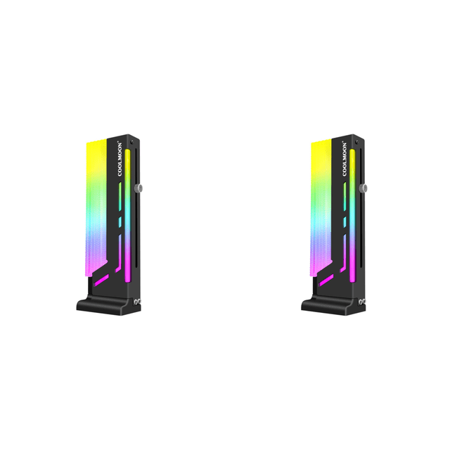 Soporte para tarjeta gráfica CM-GH2 Soporte vertical para GPU ARGB de 5 V Negro