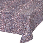 Way To Celebrate Valentine's Day Prismatic Table Cover, Holographic Hearts