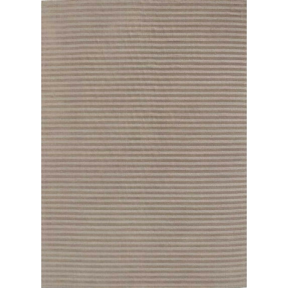 Ahgly Company Machine Washable Indoor Rectangle Industrial Modern Dark Almond Brown Area Rugs, 7' x 9'