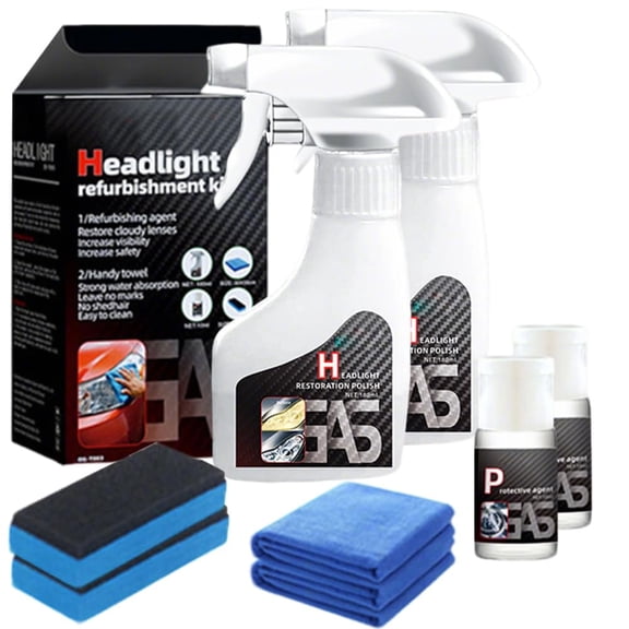 Headlight Restoration, Headlight Restoration Kit (2pcs)