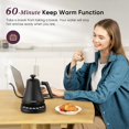 thumbnail image 3 of COSORI Electric Gooseneck Kettle with 5 Temperature Control Presets, Pour Over Kettle for Coffee & Tea, Hot Water Boiler, 100% Stainless Steel Inner, 3 of 6