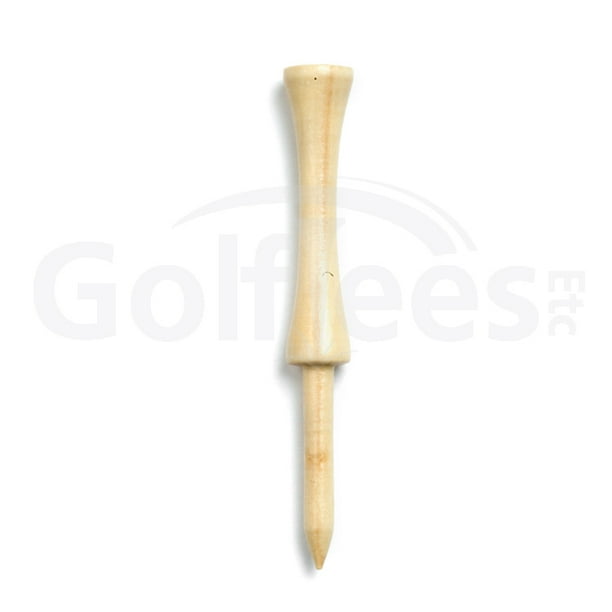 Golf Tees Etc Step Down OffWhite Wood Golf Tees 3 1/4" Inch Strong