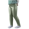 thumbnail image 6 of Ltctricy Fleece Lined Pants for Girls Fall Fashion PU Leather Winter Warm Children Pencil Pants Casual Slim Straight Trousers, 6 of 6