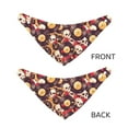 thumbnail image 3 of Sikiie Skull record lips Dog Bandanas-Dog Scarf Bib Kerchief Breed for Dogs and Small for Pets Gift-Medium, 3 of 5