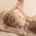 thumbnail image 6 of Women's Front Closure Posture Bra Women's Wireless Bra, Full Coverage Back Support Size Bras Available, Front Close(Beige,XL), 6 of 8