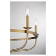 thumbnail image 7 of Trade Winds Lighting 5-Light Chandelier In Natural Brass, 7 of 7