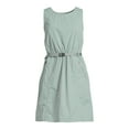 thumbnail image 5 of Avia Women's Round Neck Sleeveless Dress with Belt, 5 of 5