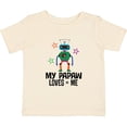 thumbnail image 3 of Inktastic My Papaw Loves Me Grandson Robot Boys Baby T-Shirt, 3 of 5