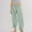 Green, variant on Striped Pants for Women Plus Size Ruffle Summer Casual Wide Leg Straight Joggers Pants Elastic Waist