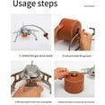 thumbnail image 3 of Bgsha Réchaud à Gaz Portable Pliable pour Camping Randonnée Cuisson Brûleur, 3 of 10