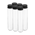 thumbnail image 1 of Unique Bargains 80ml Plastic Test Tubes with Screw Caps, 6Pcs 156x30mm Tubes for Party Decoration Lab Use, Black, 1 of 7