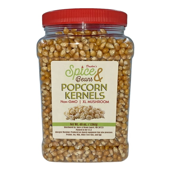 DSB Popcorn Kernels | Non-GMO | XL Mushroom Kernels | 48 oz.