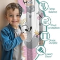 thumbnail image 3 of Blackout Kids Curtains,White Fairy Flower Pattern Childrens Insulated Curtains Set Of 2,Bedroom Essentials,Toddler Room Decor 52"x63", 3 of 5