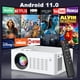 thumbnail image 1 of Proyector con WiFi y Bluetooth 5.2, compatible con Android 4K 1080P con HDMI para Cine en Casa, Copa del Mundo, Dormitorio y Exteriores, 1 of 7