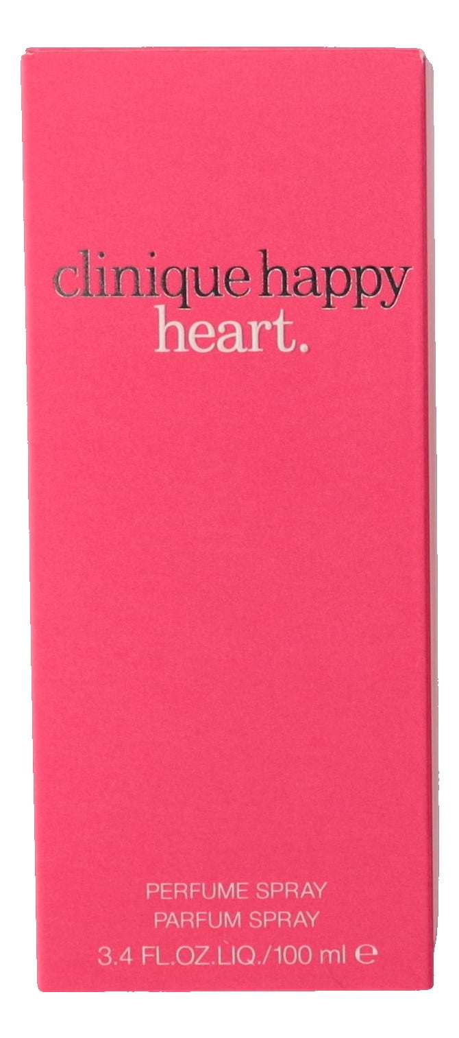 Clinique Happy Heart Perfume Spray, Perfume For Women, 3.4Oz
