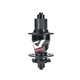 thumbnail image 2 of Greeniant Cubo de rodamiento Superficie lisa 144 Sonidos Palanca de liberación rápida Eje de rueda multicolor Clics Ejes de metal traseros delanteros Ciclismo Negro Cubo de rodamiento/MS Greeniant OD026397-02, 2 of 6