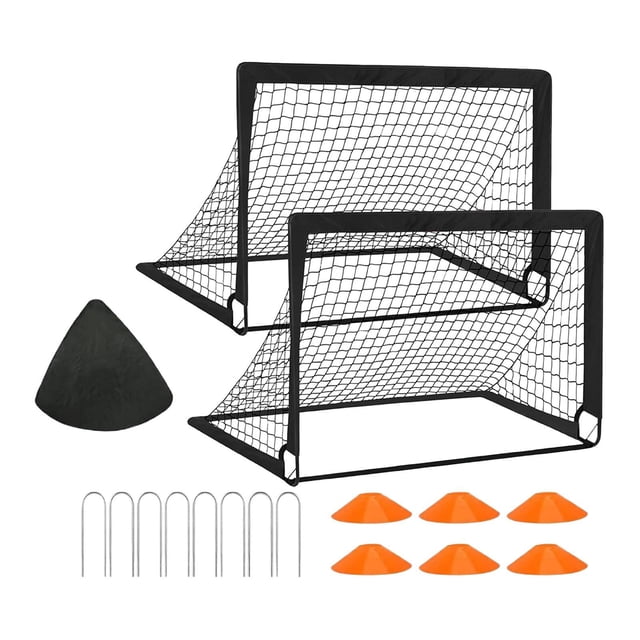 LOVIVER But de Soccer pour Enfants pour Mini Filet et Ballon pour Parc Sports Extérieurs Enfants C