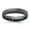 Black, variant on 925 Sterling Silver Rhodium Herringbone Stackable Ring for Women Size- 10