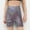 Silver, variant on Girls Sequin Shorts Elastic High Waisted Straight Leg Sparkly Glitter Party Shorts for Kids 3-16 Years