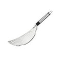 thumbnail image 5 of Stainless Steel Crescent Pan Pot Strainer Spaghetti Pasta Fry Drainer Handheld Kitchen Utensil, 5 of 5