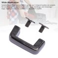 thumbnail image 3 of D Ring Connector Buckle, Gun Color Easy To Install Metal 12 Set Arch Bridge D Ring Buckle  for Bag Box Drawer, 3 of 7