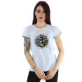 thumbnail image 2 of DC Comics Womens Aquaman Circular Crest Cotton T-Shirt, 2 of 3