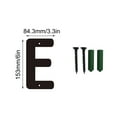 thumbnail image 2 of Hxlamzoo Three-dimensional Iron Art Number Letters House Number Screw Home House Number Sign, 2 of 5