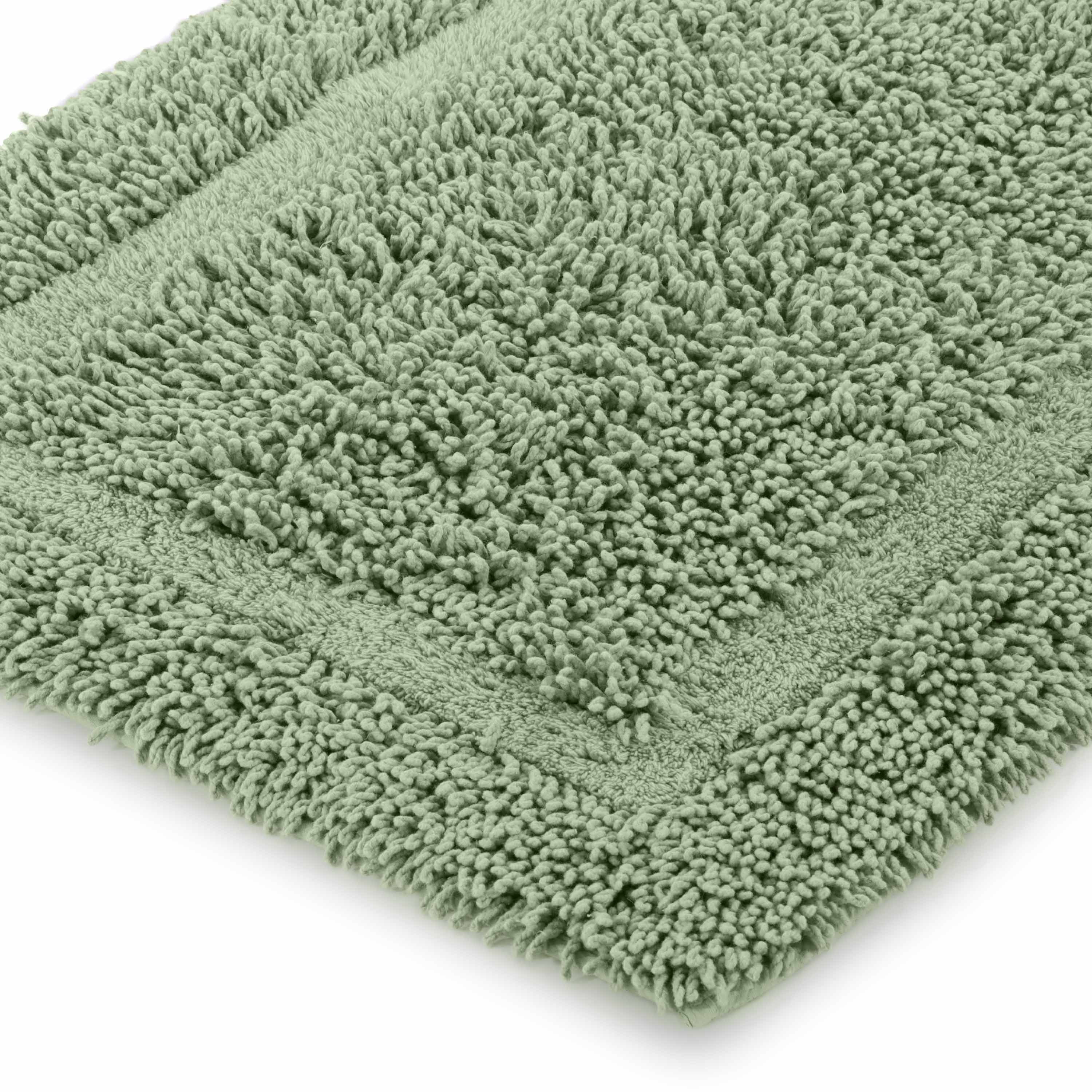 The Company Store Green Earth Quick Dry Vapor 24 in. x 40 in. Solid Cotton Bath Rug
