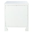 thumbnail image 7 of SAFAVIEH Dave 1-Drawer 1 Door Nightstand White / Natural, 7 of 7
