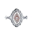 thumbnail image 1 of Anillo ovalado de llamativa, detalles de encaje, joyería de moda, con circonia cúbica, tallas 6-10, diseño elegante para mujeres, niñas, aniversario, compromiso, 1 of 1