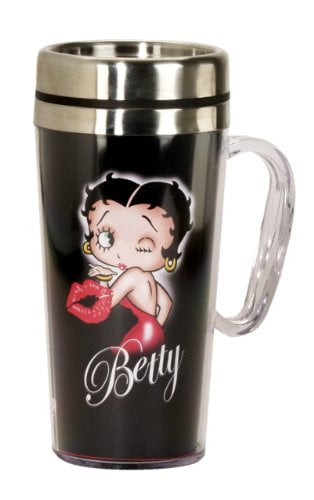 Betty Boop Kiss Lips Hip Flask New Free Shipping 