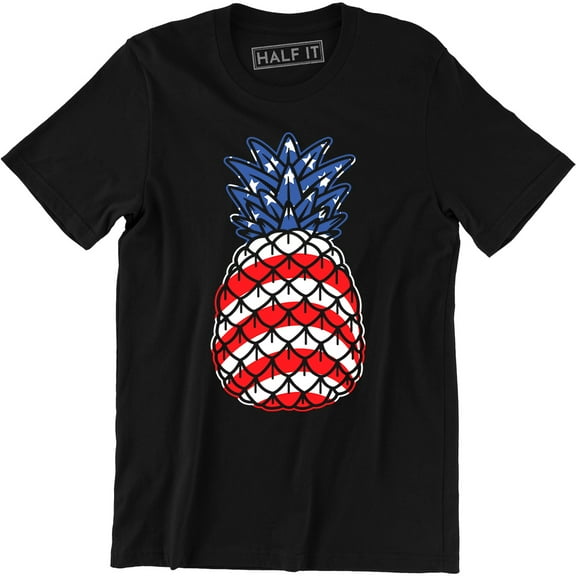 USA Pineapple Fourth Of July | 4th of July for Men Southern Attitude T-Shirt