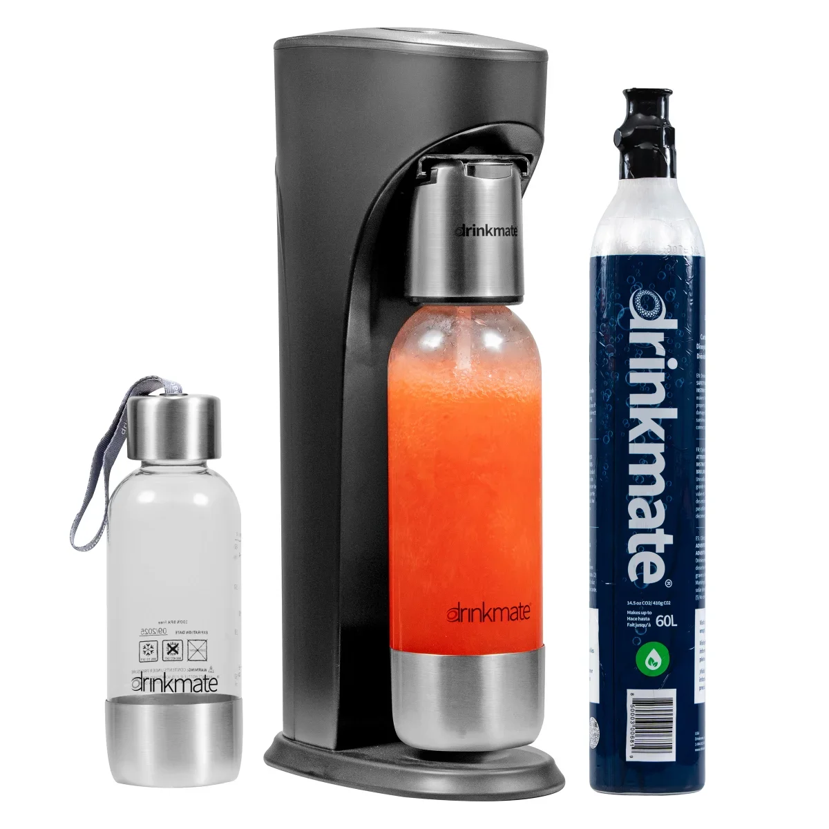 新品未使用品 drinkmate white model Drinkmate OmniFizz Sparkling Water and Soda Maker