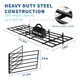thumbnail image 2 of Qinaqin Resistente Garage Shelves 2-Pack 76" x 24" Steel Montado en Pared Almacenamiento con cm de Alturaooks | 200Lb/Shelf Capacity (400Lb Total) para Garage/Basement/ Anchoorkshop, 2 of 8