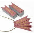 thumbnail image 3 of Inkdotpot Thank You From The New Wedding Bottle Tag Real Gold Foil Favor Hang Tags Pack Of 50, 3 of 6