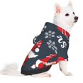 thumbnail image 2 of Fotbe Cute Christmas Gnomes (2) Sudadera con Estampado para Perros Pequeños – Suéter con Capucha para Mascotas, Tela Suave de Forro Polar con Bolsillo-Large, 2 of 7