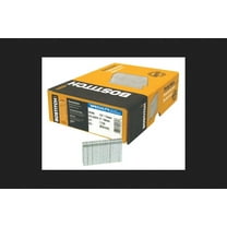 Bostitch Hardwood Flooring Staples Flat Crown - 16 Gauge, 2 in. Leg x 1/2 in. Crown, 1500 Count